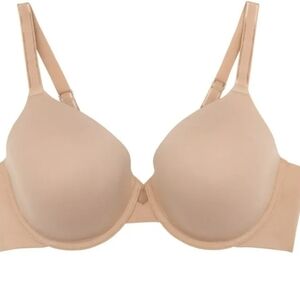 Vanity Fair Size 44C Honey Beige Radiant Smoothing Underwire Full Coverage Bra!